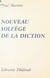 Nouveau solfège de la diction