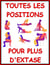 Toutes les positions pour plus d’extase