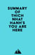 Summary of Thich Nhat Hanh's You Are Here