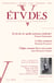 Etudes Juin 2013 - En fin de vie, quelle assistance médicale?