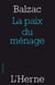 La paix du ménage