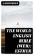 The World English Bible (WEB): Esther