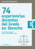 74 experiencias docentes del Grado en Derecho