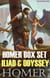 Homer Box Set. Illustrated - Iliad & Odyssey