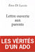 Lettre ouverte aux parents : les vérités d'un ado