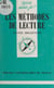 Les méthodes de lecture