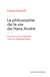 La philosophie de la vie de Hans André