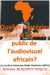 Quelles stratégies pour le service public de l'audiovisuel africain