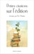 Petites citations sur l'édition - Citations