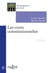 cours constitutionnelles (Les). 2e éd.