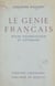 Le génie français - Étude psychologique et littéraire
