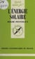 L'énergie solaire
