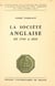 La société anglaise de 1760 à 1810 - Introduction à une étude de la civilisation anglaise au temps de George III