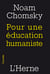 Pour une éducation humaniste