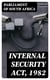 Internal Security Act, 1982
