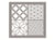 Pochoir 30x30 - carreaux vagues