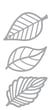 Artemio - Matrice de découpe - Nature - Feuilles