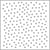 Artemio - Pochoir - Petits points - 15 x 15 cm