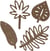 Artemio - Matrice de découpe - Safari - Mini feuilles