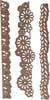 Artemio - Matrice de découpe - Bordure fleurs