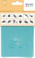 Lot de 12 pochoirs Artemio - Dino & Co - 9 x 9 cm