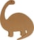 Silhouette Artemio - Brachiosaurus - Bois MDF - 19 x 15 cm 