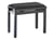 Banquette pour piano - noir mat