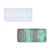 Moule en silicone - Plateau rectangulaire - Jesmonite - 18,2 cm - 9,3 cm x 1,2 cm