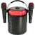 Pack karaoke enceinte Bluetooth + 2 micros sans-fil Ibiza - Karahome