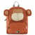 Sac à dos maternelle Trixie Baby - Marron - M. Singe - 1 compartiment