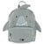 Sac à dos maternelle Trixie 23 cm - Gris - M. Requin - 1 compartiment