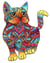 Rainbow Chat - Puzzle en bois de 99 pièces
