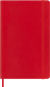 Carnet - 13 x 21 cm - Classic - Moleskine - 240 pages lignées - Rouge écarlate