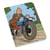 Carnet de notes 8,5 x 12,5 cm - Les aventures de Tintin - Tintin en moto 
