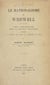 Le rationalisme de Whewell - Thèse complémentaire pour le Doctorat ès lettres présentée à la Faculté des lettres de l'Université de Paris