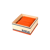CARRE 40 COUL. ORANGE LES CARR