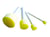 Lot de 4 brosses éponge rondes