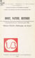 Droit, nature, histoire : Michel Villey, philosophe du droit - IVe Colloque de l'Association française de philosophie du droit, Université de Paris II, 23-24 novembre 1984