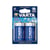 Lot de 2 piles Varta High Energy - Alcaline - 4920121412 - Bleu - 3,42 x 6,15 x 3,42 cm