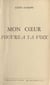 Mon cœur s'ouvre à ta voix