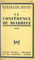 La conférence de Biarritz