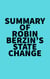 Summary of Robin Berzin's State Change