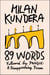 89 Words followed by Prague, A Disappearing Poem