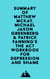 Summary of Matthew McKay, Michael Jason Greenberg & Patrick Fanning's The ACT Workbook for Depression and Shame