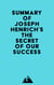 Summary of Joseph Henrich's The Secret of Our Success