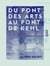 Du pont des Arts au pont de Kehl - Reisebilder d'un Parisien