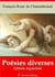 Poésies diverses – suivi d'annexes - Nouvelle édition 2019