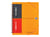Cahier polypro - 17 x 22 cm - Meetingbook - Oxford - 160 pages lignées