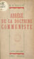 Abrégé de la doctrine communiste