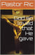 God so loved that He gave